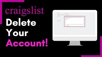 How to Delete Craigslist Account !