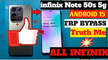 Infinix Note 50s 5g frp bypass || android 15 || New update 2025 #infinixfrp2025 #infinixfrpbypass