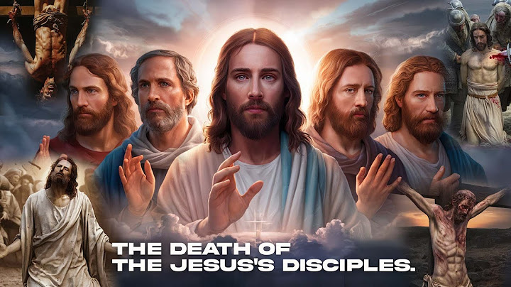 THE UNTOLD STORIES OF HOW JESUS'S DISCIPLES DIED. PETER, JAMES, PHILIP, JOHN AND ANDREW.