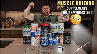 Supplements I use to build muscle