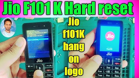Jio F101 K Hard Reset | Jio f101K Hang on Logo/ Restart Fixed All problem solution Without PC