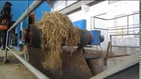 wheat straw pulp making production line