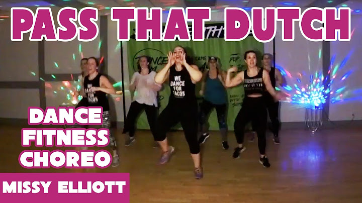 Pass That Dutch Studio version - Studio performance video thumbnail