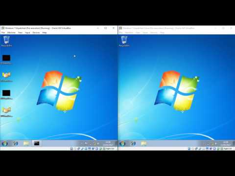 WannaCry Ransomware spreading between two unpatched Windows 7 machines
