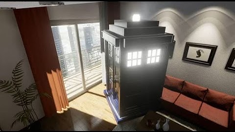 UE4 Tardis Model