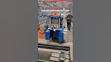 Metal water sink gutter roll forming machine #machine #machinery #rollforming #rollformingmachine