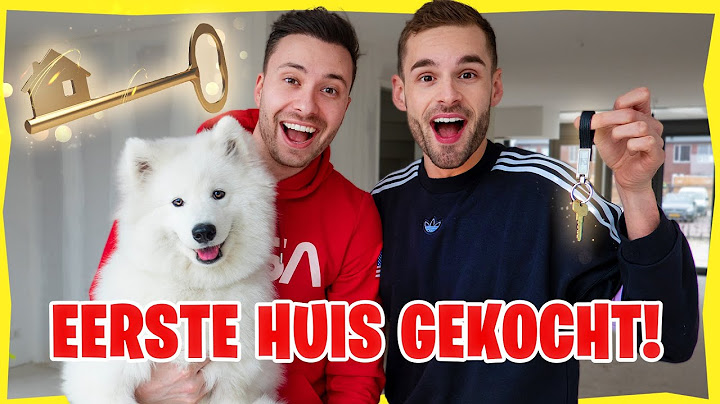 ONS EERSTE HUIS GEKOCHT! - Met HOUSE TOUR!