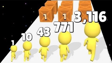 PUSH HARDER 3D Gameplay ( level up )