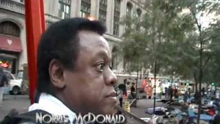 Norris McDonald Tours Occupy Wall Street HQ