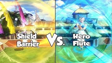 Shield Barrier Vs Hero Flute Which Skill Is Better? Dragon Ball Xenoverse 2 DLC 14