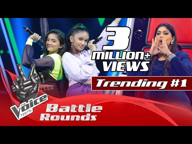 The Battles : Ashanya Premadasa V Dhanuki Yasurika | Hanthane (හන්තානේ) | The Voice Teens Sri Lanka class=