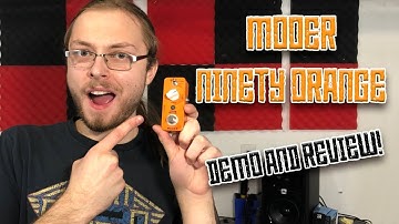Mooer Ninety Orange Phaser Pedal Demo and Review | Two Phase 90s In One Box!