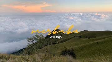 GUNUNG MERBABU‼️via suwanting, cinematik video