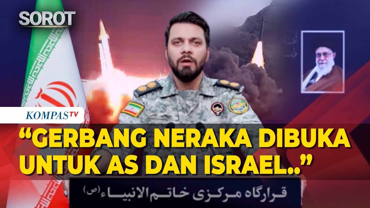 IRGC: Gerbang Neraka untuk AS-Israel! Gelombang Rudal Iran Operasi True Promise 4 Diluncurkan