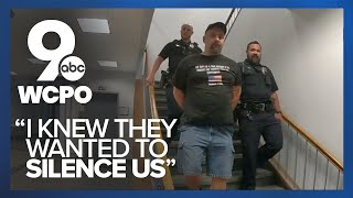 Ohio men awarded $300K after they were thrown out of council meeting, arrested