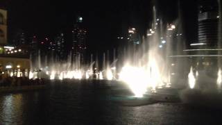 Dubai Fountain Michael Jackson.