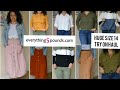 Trying Size 14 Clothing from Everything5pounds.com Huge Everything 5 Pounds Haul Try On Haul Summer