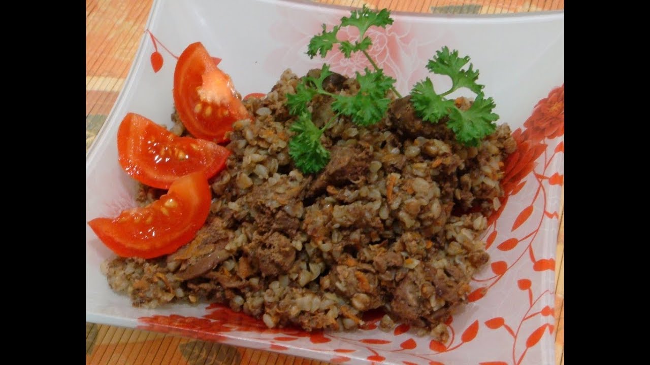 КУРИНАЯ ПЕЧЕНЬ С ГРЕЧКОЙ В МУЛЬТИВАРКЕ