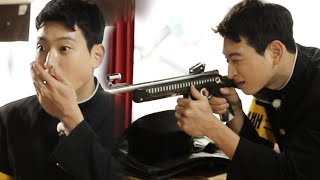 [여행가방] 제대 후, 첫 예능 출격한 정진운의 사격 실력은? | SBS 방송