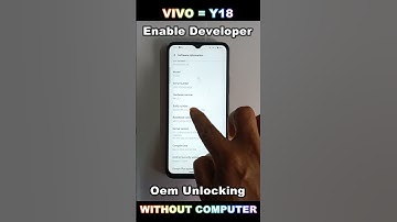 How To Vivo Y18 Oem Unlocking Enable Developer 🔥 Not Show 2024 🔥