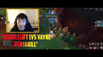 Doublelift 1v5 Vayne Pentakill... LoL Daily Moments EP 6