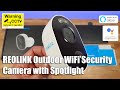 Reolink Lumus Outdoor WIFI Security Camera With Spotlight & Color Night Vision Unboxing and Review