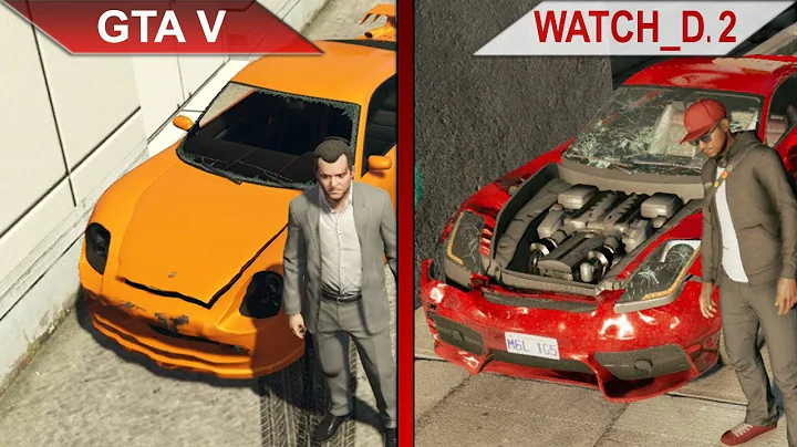 THE BIG GTA V vs. WATCH DOGS 2 SBS COMPARISON | PC | ULTRA