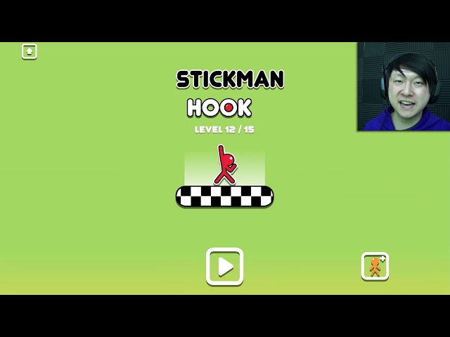 Stickman Hook POKI Gameplay  Ashvani & Ashva Gameplay 