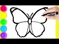 How to draw a butterfly princess shoes and dog  drawing tutorial art