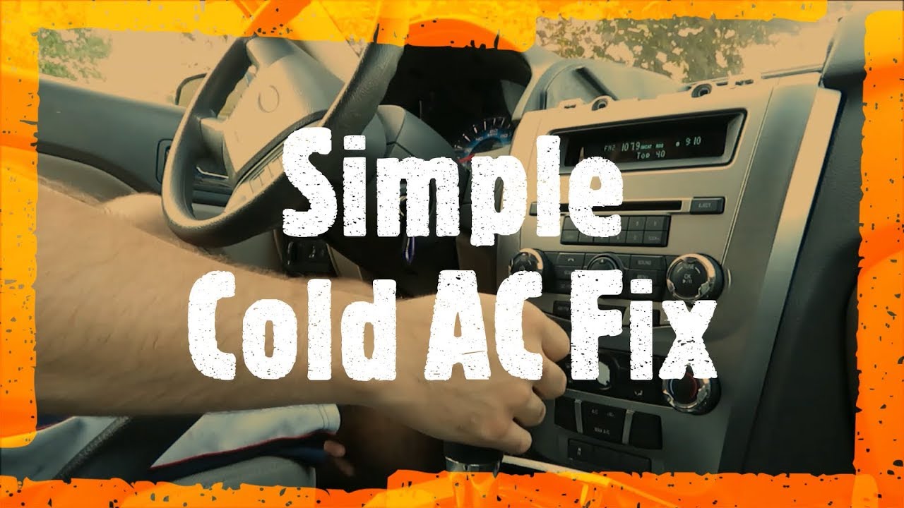 The AC Broke Again in my Ford Fusion. How to Fix the AC!! - YouTube