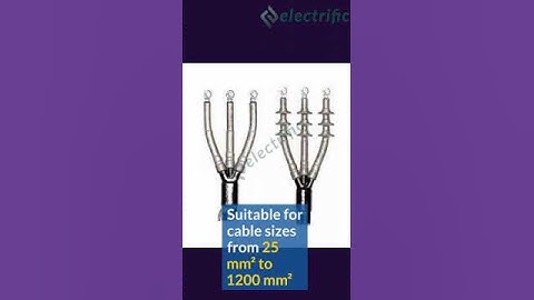 cable termination kits cold shrink type