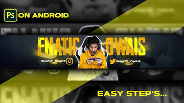 PSCC Tutorial : Make this Amazing YT Banner in Android | Gaming Banner Tutorial