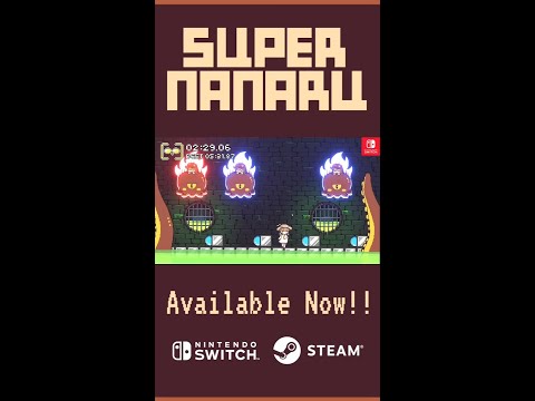 『SUPER NANARU』 Play Video 4│Nintendo Switch / Steam #shorts