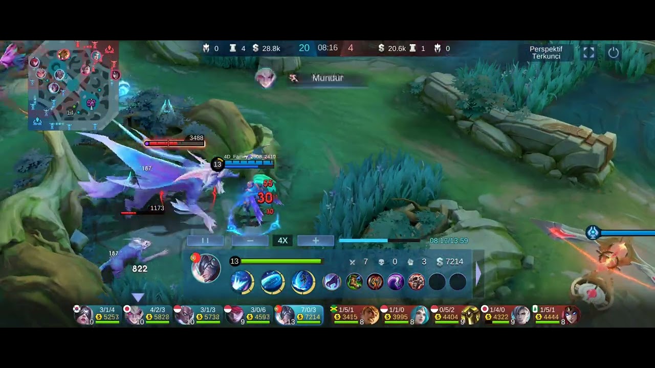 Mabar sama Istri with Alpha (MVP) mode Rank 