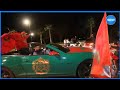جولة في شوارع أكادير وسط احتفالات الجماهير المغربية بعد "التأهل المونديال