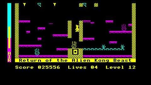 Manic Miner Complete Walkthrough (BBC Micro)