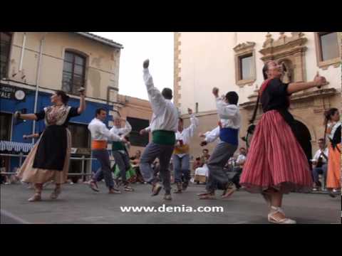 Fiestas de Dénia 2011: XVII Aplec de Danses - Grupo de Danzas de Jijona