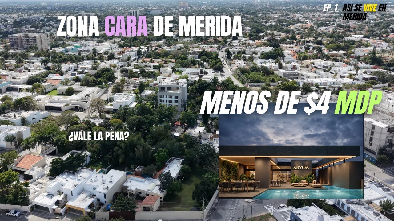 ¿Un departamento en la ZONA CARA de Mérida por MENOS de $4 MDP?