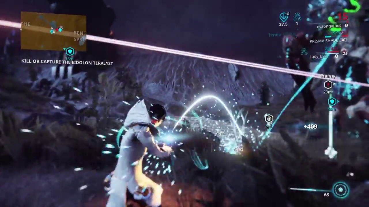 Warframe - Eidolon Teralyst Hunting - YouTube