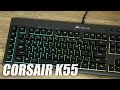 Corsair k55 rgb gaming keyboard review