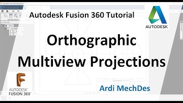 Autodesk Fusion 360 Tutorial - First-Angle and Third-Angle Projection