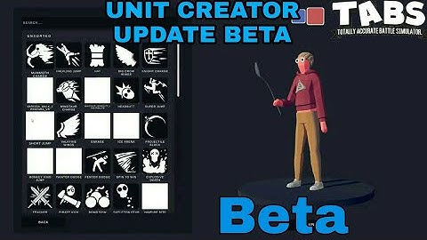 TABS Unit Creator Update Official Beta Announcement Reaction