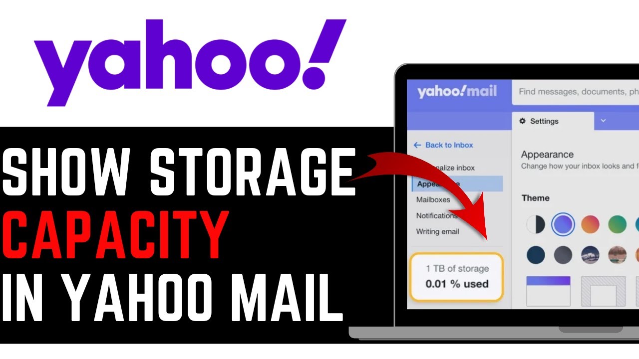 How To SHOW STORAGE CAPACITY IN YAHOO MAIL ON COMPUTER! | BEST NEW ...
