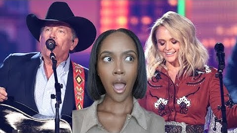 FIRST TIME REACTING TO | GEORGE STRAIT & MIRANDA LAMBERT "RUN" LIVE AT THE ACM AWARDS - REACTION