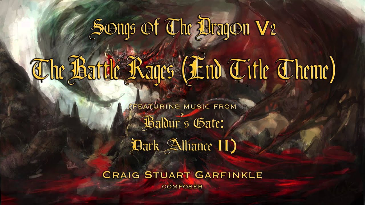 Baldur's Gate 2 - Dragon Battle Music (remastered) (HQ) 