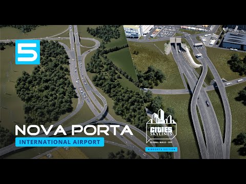 Nova Porta Part 5 - Cities Skylines Global Build-off 2022 Airport Edition [4K]