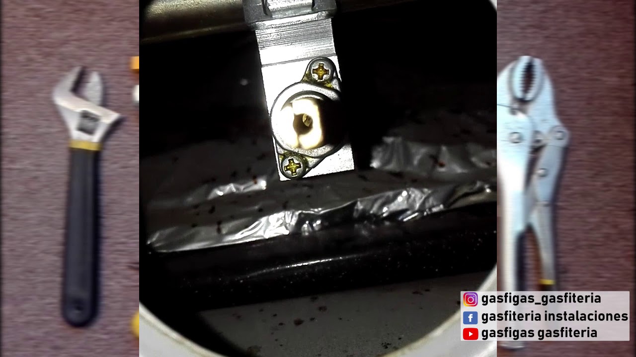 Cómo regular la llama de una cocina (se apaga al mover la perilla al  mínimo) - YouTube
