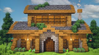 Minecraft Storage House Tutorial