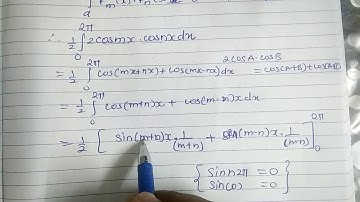 Complex form of a Fourier Series :- Orthogonal and Orthonormal Set of function