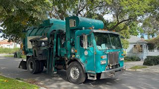 Garbage trucks packing out on overloaded post Christmas garbage pt.2